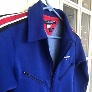 Retro Tommy girl track jacket size S